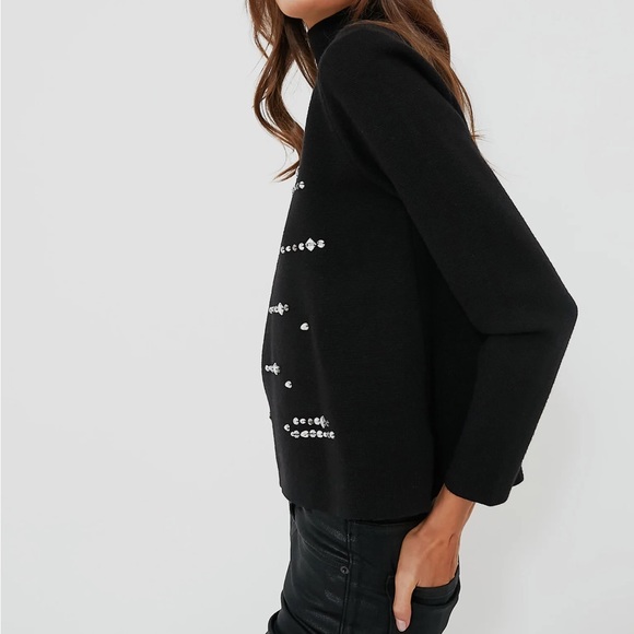 HYACINTH HOUSE

Black Embellished Greta Turtleneck - Picture 3 of 10